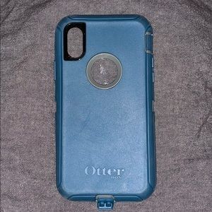 Otterbox Blue and Grey iphone X/XS case